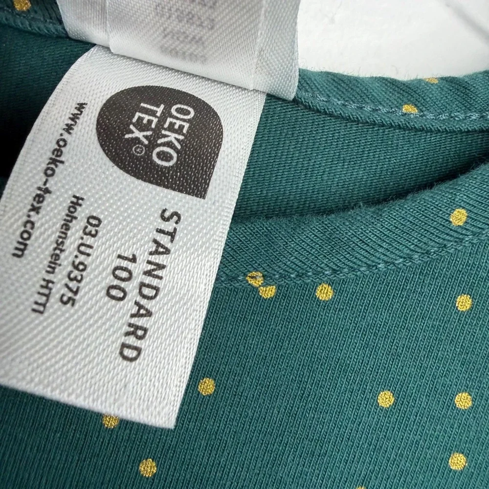 Hanna Andersson Baby Tulle Dress 85‎ 2T Green Gold Whimsy